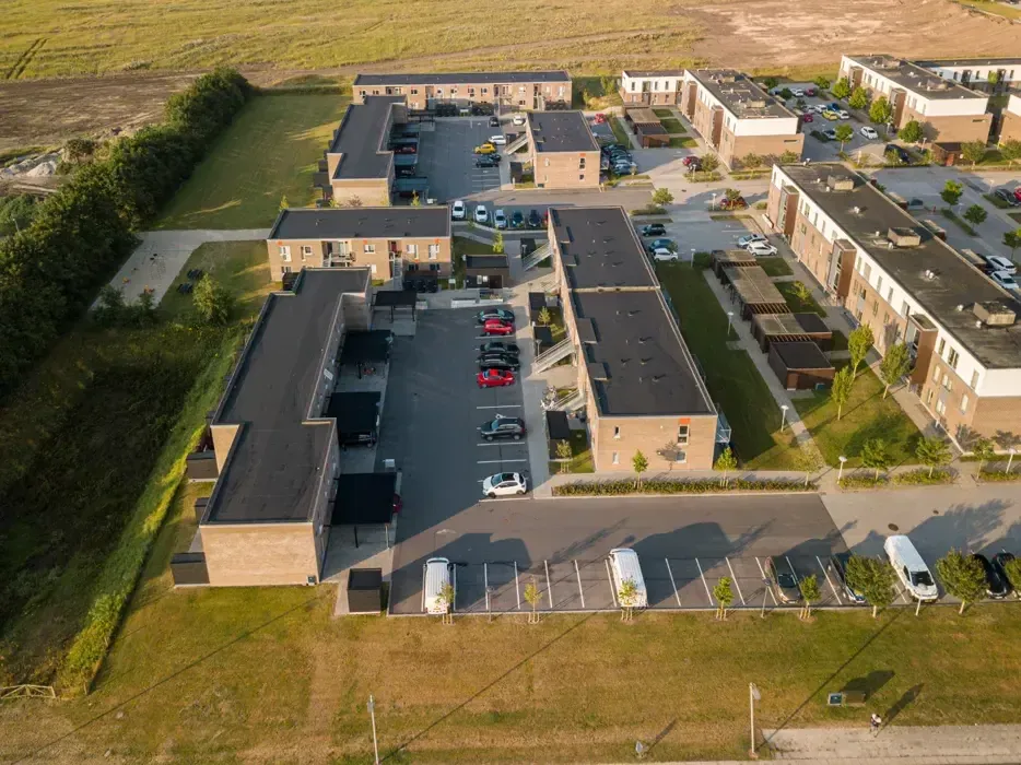 Õhuvaade - 4-Bed Apartment with Balcony in Tranders Have