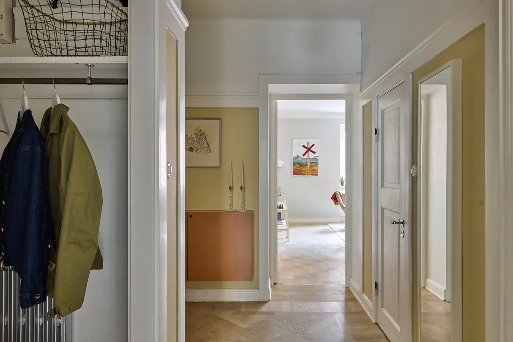 Entrée - Charming 2.5-Bedroom Flat with Garden View in Hornstull