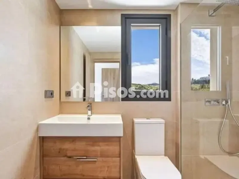 Bathrooms - Contemporary Flat with Pool in Casares Costa