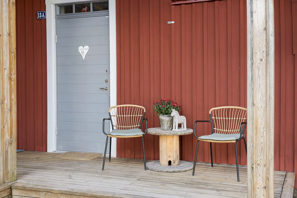 Terrasse - Two-Bedroom Apartment with Terrace in Galgberget