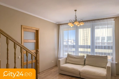 Soggiorno - Apartment with City View in Riga District