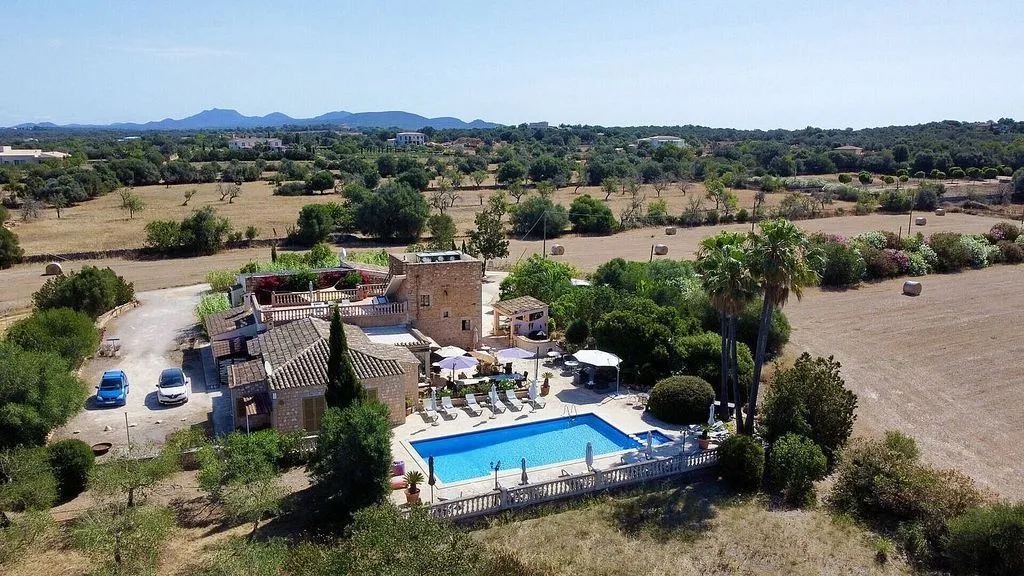 Õhuvaade - Rural House with Pool in Salines, Mallorca
