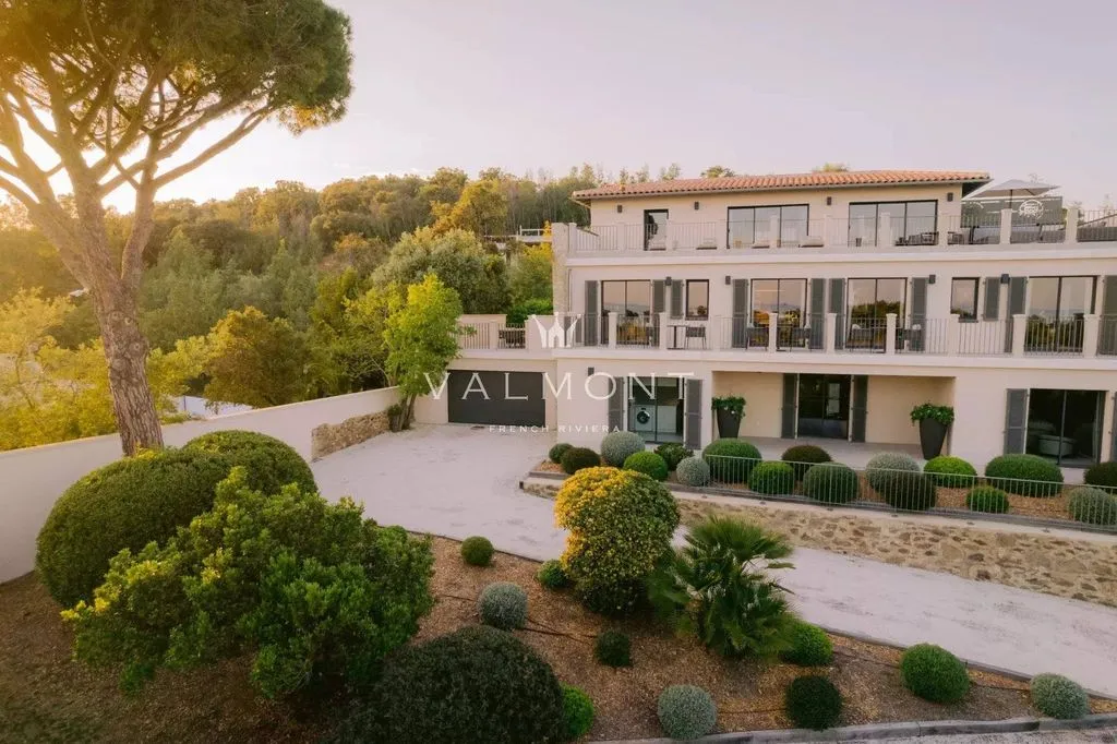 Aerial - Luxury Villa with Pool in La Croix-Valmer