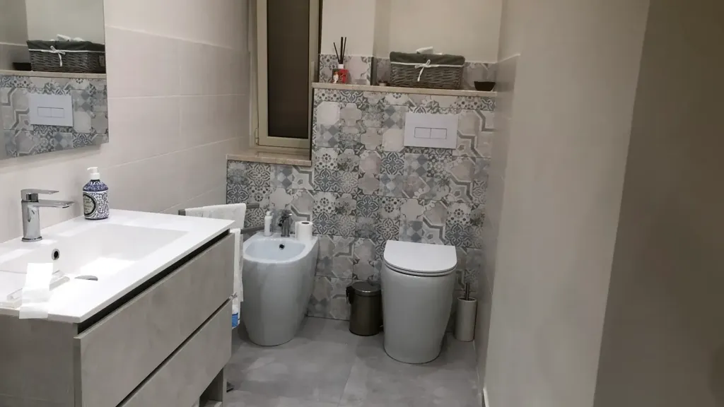 Salles de bain - Penthouse with Balconies in Siracusa