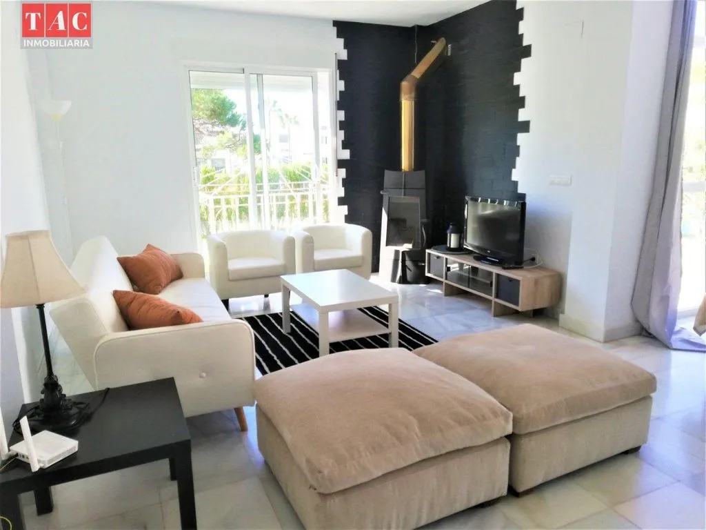 Séjour - Luxury Semidetached House with Pool in Isla Cristina