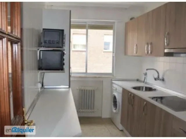 Kitchen - Apartment with Balcony in Barrio Blanco