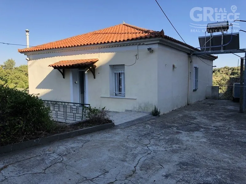 Extérieur - Two-Storey House with Mountain View in Pyrgos, Samos