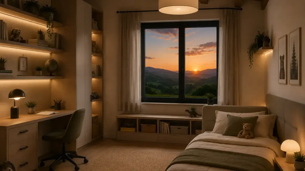 Bedrooms - New Villa with Mountain View in Talignano