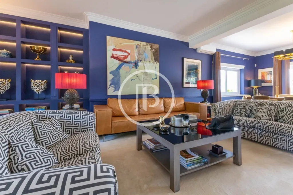 Soggiorno - Luxury House with Sea View in Estoril