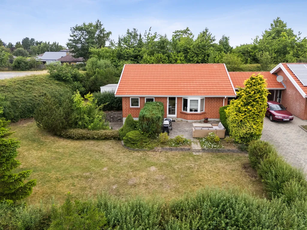 Vue aérienne - Villa with Garden in Fensmark, Holmegaard