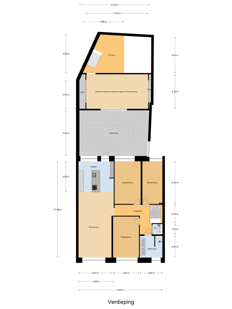 Plaan - Modern House with Office Space in Ameide