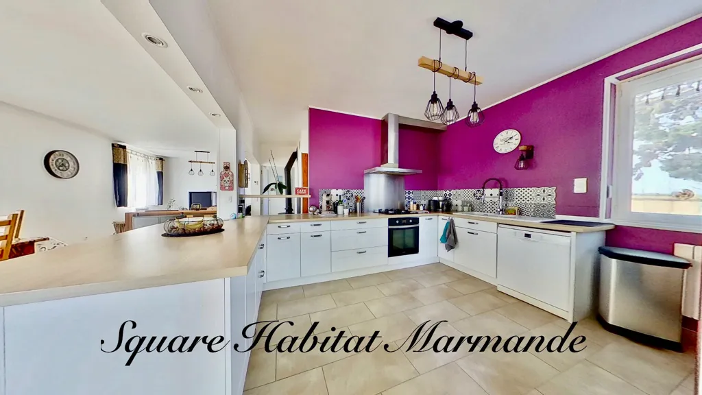 Cucina - Fully Renovated House with Pool near Marmande