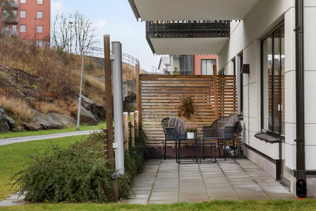 Terrasse - Apartment with Terrace in Tyresö
