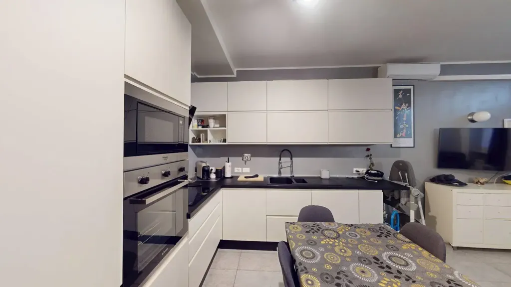 Cuisine - Ground Floor Flat with Air Conditioning in Torino Centre