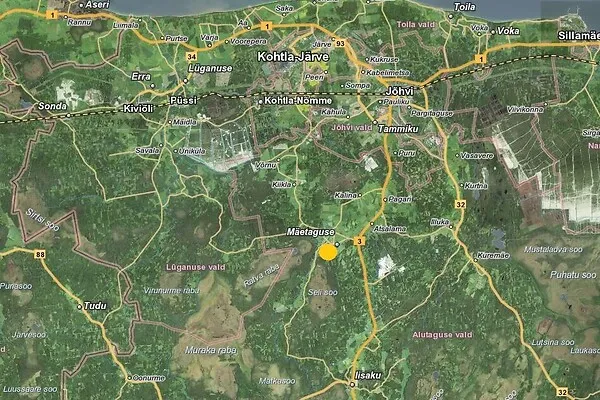 Arable Land with Direct Road Access in Mäetaguse