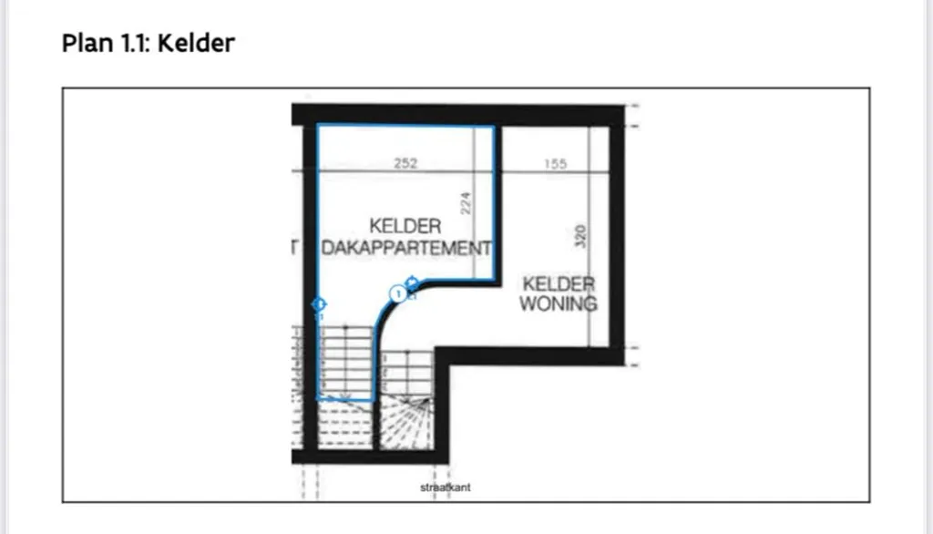 Plan - Appartement Rénové avec Jardin Privé à Antwerpen