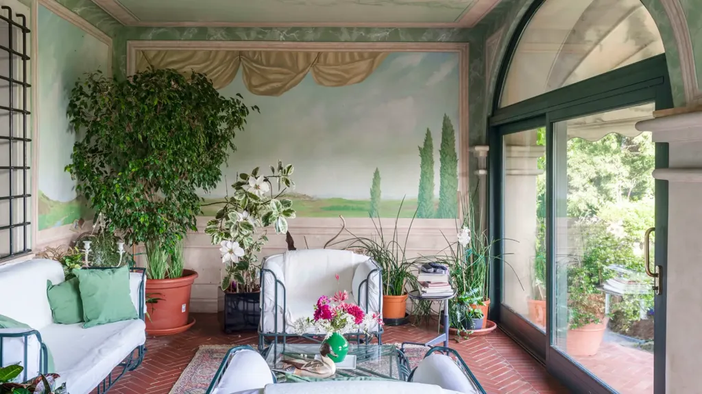 Terrass - Villa with Private Park in Collebeato