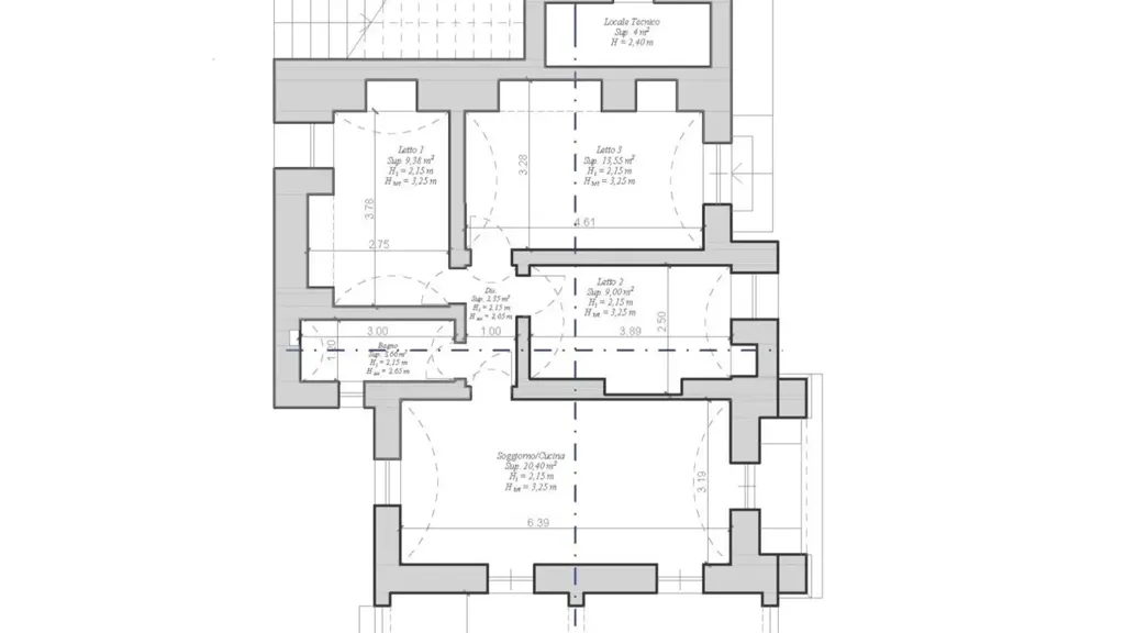Plan - Unfinished Villa with Pool in Ostuni