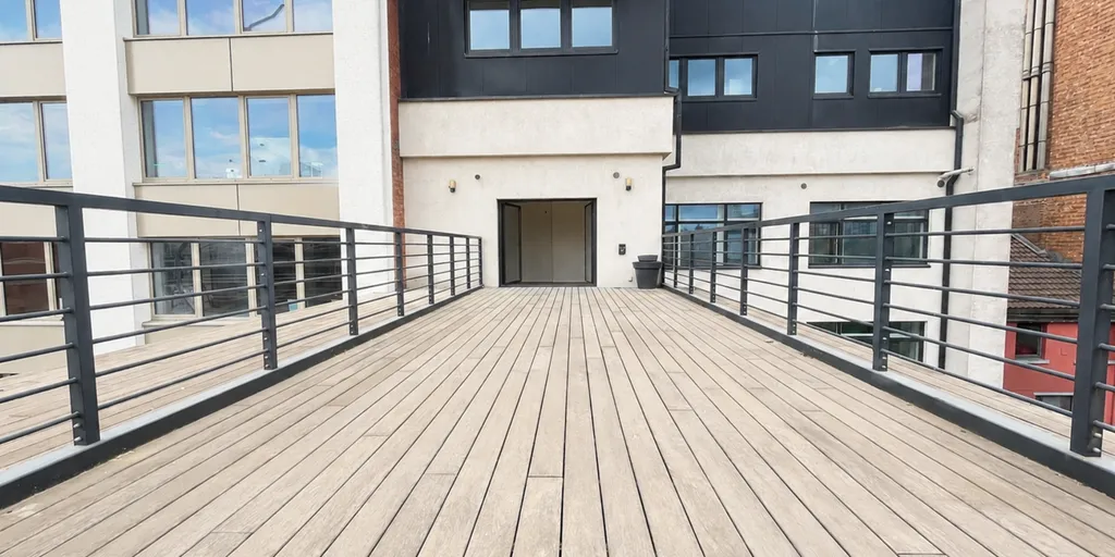 Balcony - Apartment with Terrace in Etterbeek