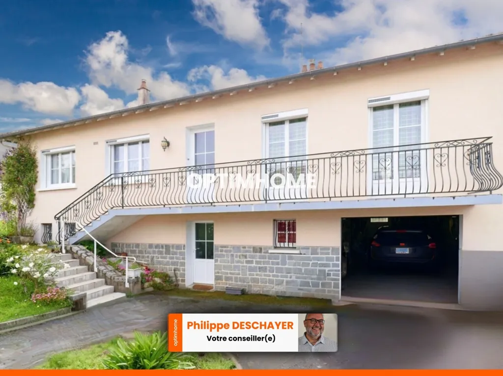 Extérieur - Maison 4 Chambres avec Sous-Sol Aménagé à Magnac Laval