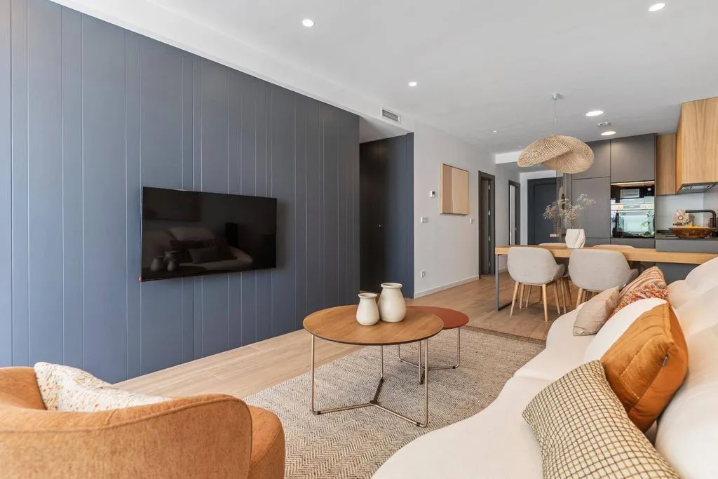 Séjour - Luxury Penthouse with Pool in Benitachell