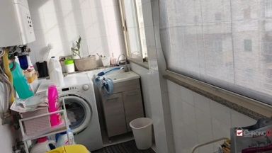 Utility Room - Modernised Apartment with Balcony in Messina