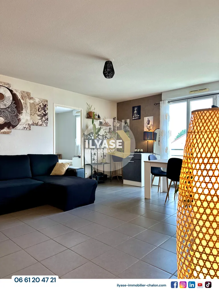 Elutuba - T2 Apartment with Balcony in Chalon-sur-Saône