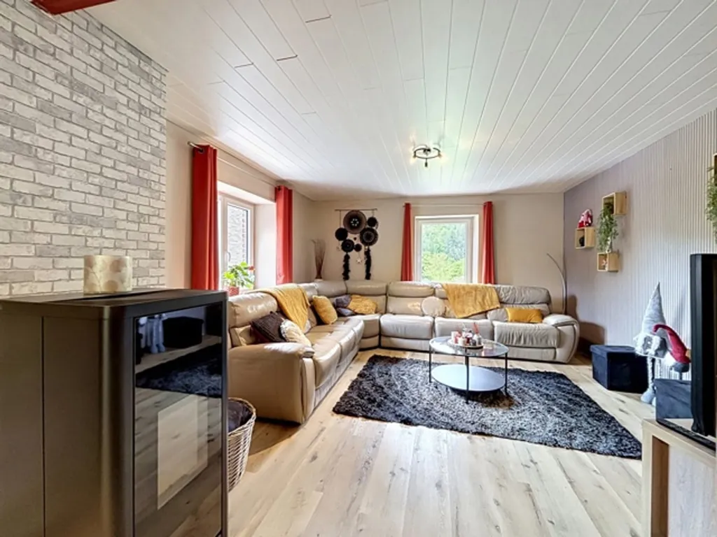 Soggiorno - Spacious House with Garden in Rendeux