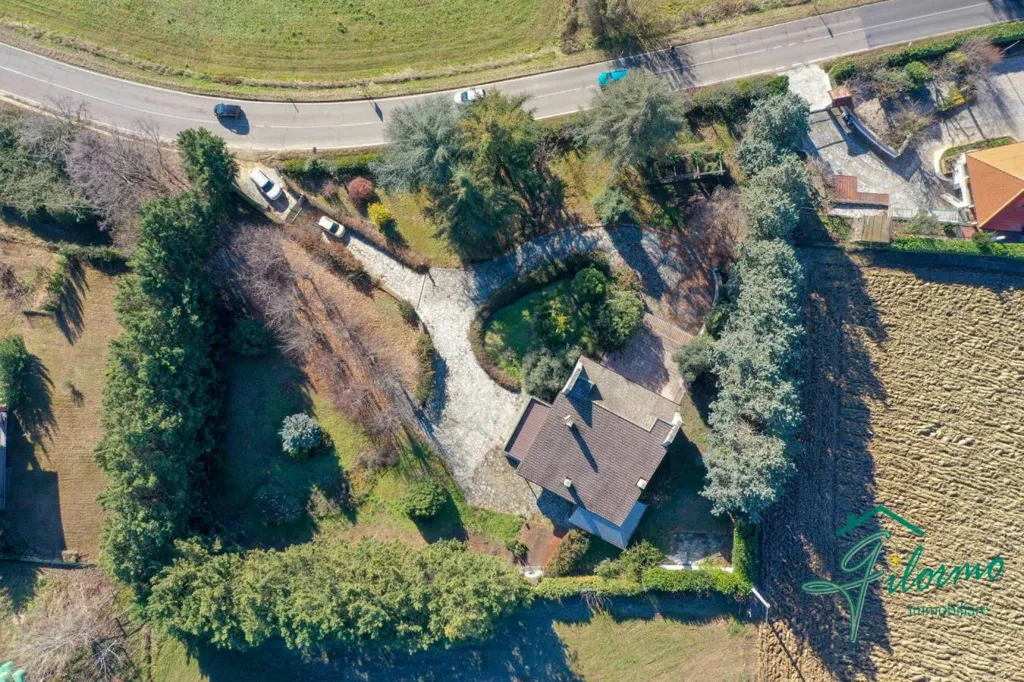 Vue aérienne - Rustic Villa with Terraces in Pino Torinese