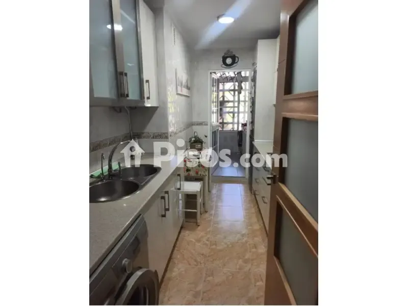 Cuisine - Apartment with Balcony in Calle Barriada Constitucion