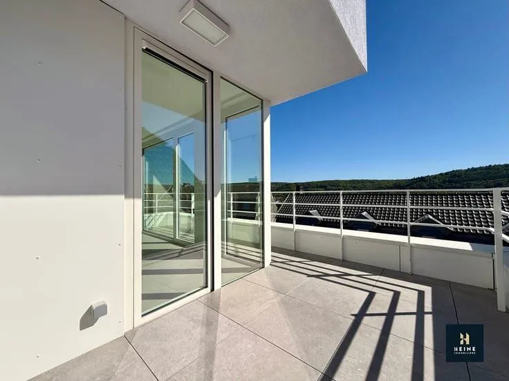 Balcony - New Build Flat with Garden in Seilles