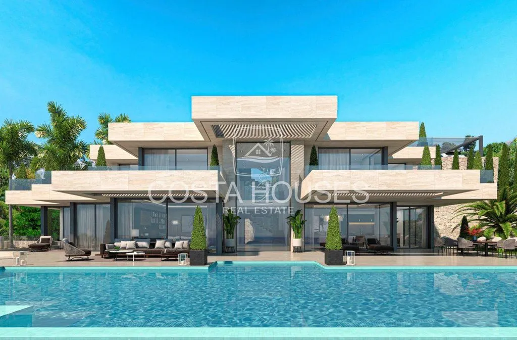 Piscine - Luxury Villa with Sea View in Javea
