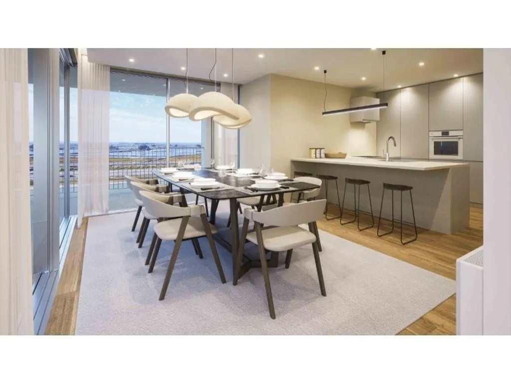 Sala da pranzo - Luxury Flat with Panoramic View in Barrocas, Aveiro