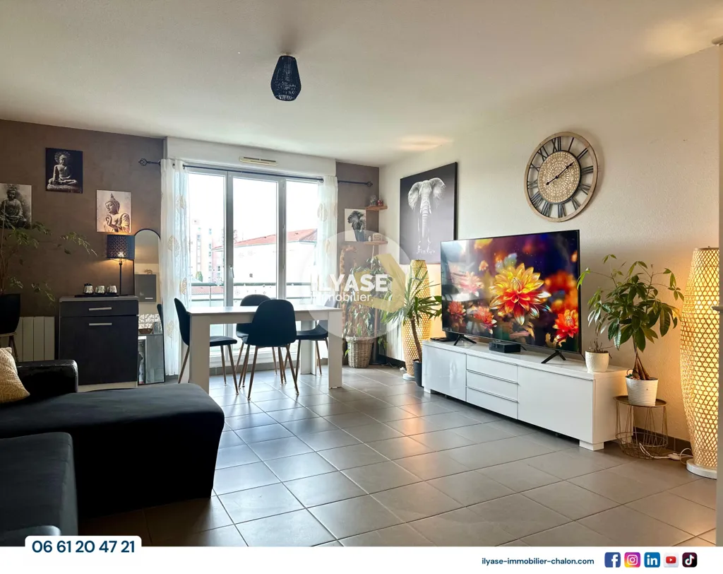 Elutuba - T2 Apartment with Balcony in Chalon-sur-Saône