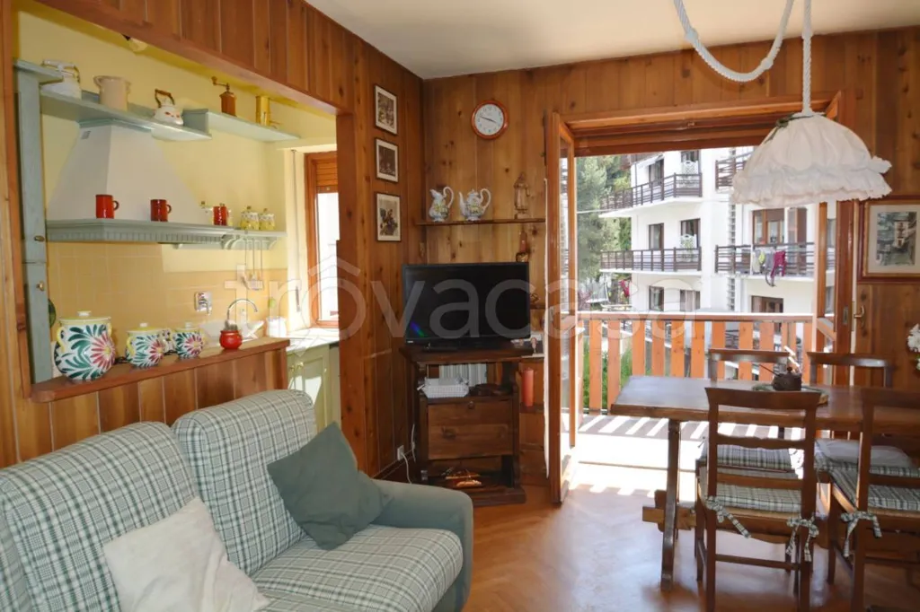 Séjour - Apartment with Balcony in Bardonecchia Centre