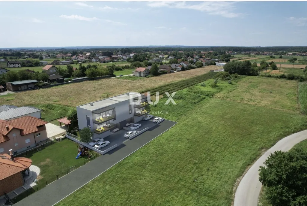 Õhuvaade - Developable Land with Project in Donji Stupnik