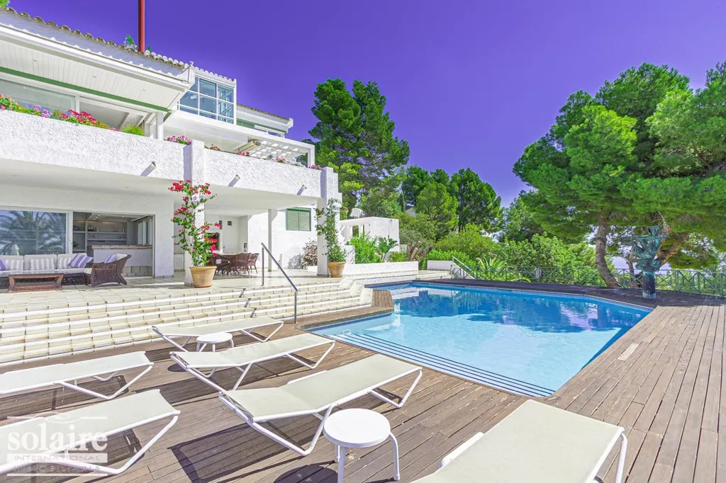 Pool - Renovated Villa with Sea View in Altea