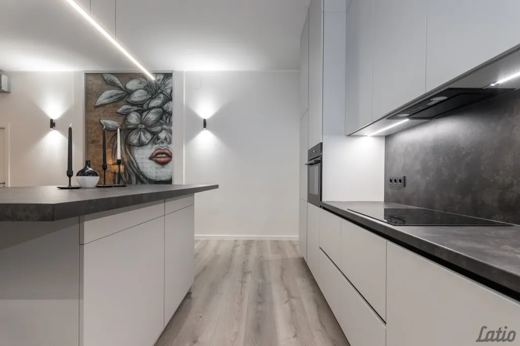 Cucina - Two-Bedroom Flat in Riga City Centre