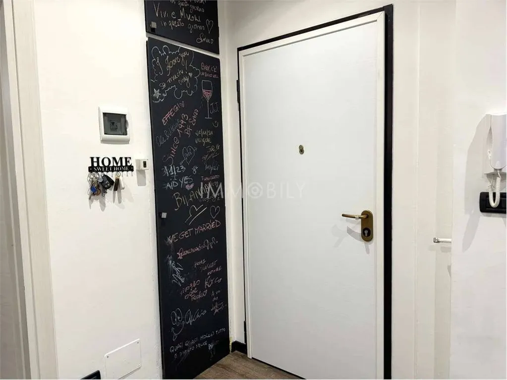 Entrée - Rustic-Style Flat with Balcony near Parco Ruffini, Turin