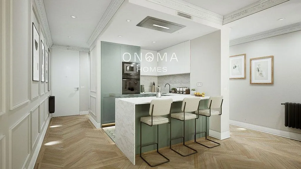 Cuisine - Apartment with Garage in Chamberí, Madrid
