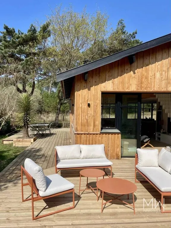 Terrace - Luxury Villa with Pool in Lège-Cap-Ferret