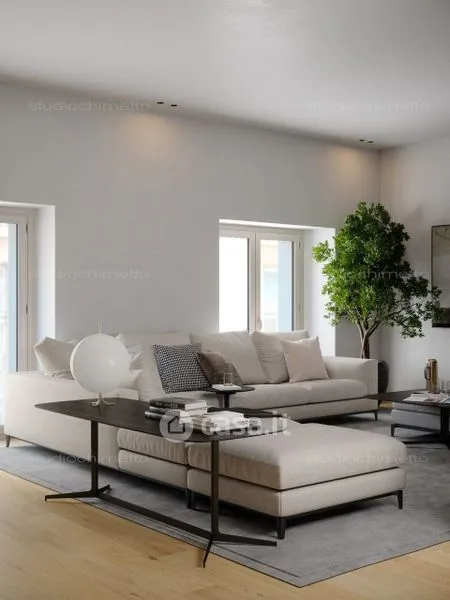 Séjour - Triplex Apartment with Loggia in Vicenza