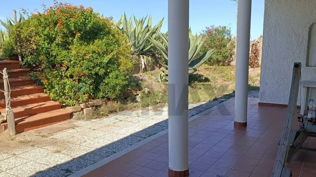 Terrasse - Single-Level Villa with Sea View in Ardea