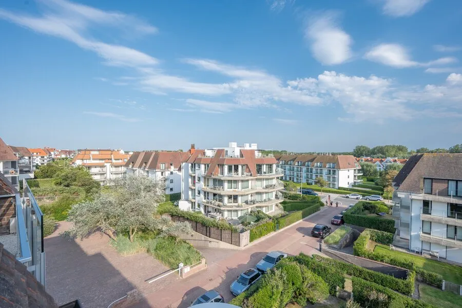 Õhuvaade - Apartment with Sea View on Wandeldijk, Het Zoute