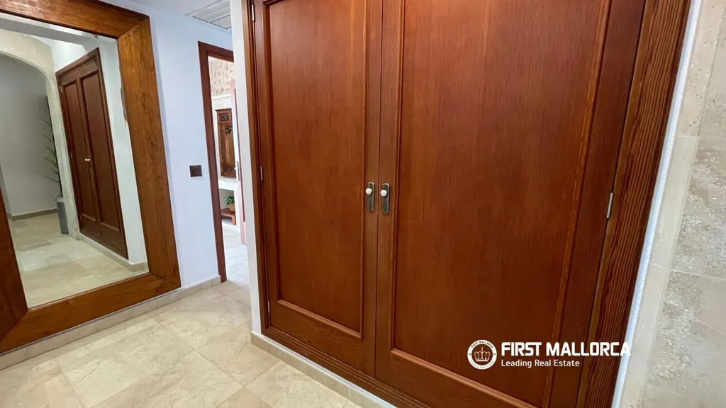 Hallway - Furnished Apartment with Mountain View in Pollensa