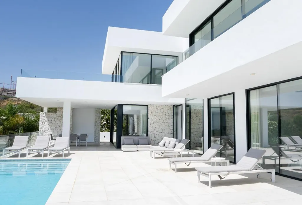 Piscine - Villa with Sea Views in Benahavís
