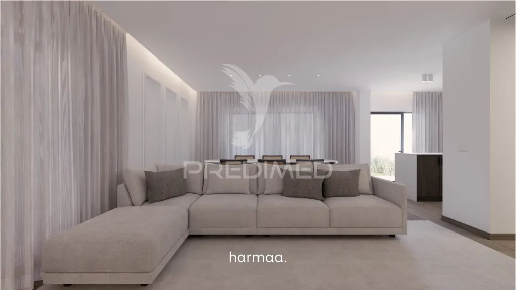 Living Room - Modern Semi-Detached Houses in Fátima