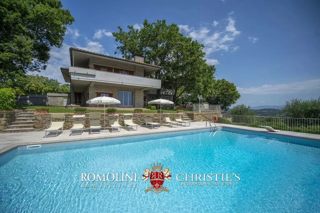 Pool - Villa with Pool and Olive Grove in Sinalunga, Tuscany