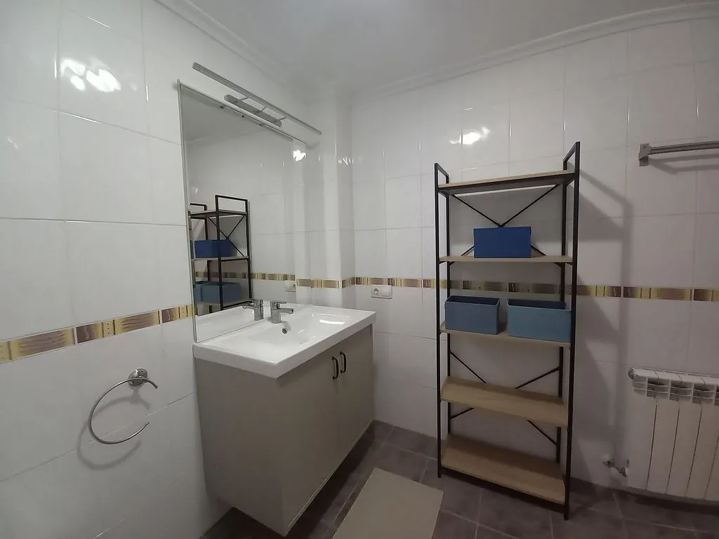 Bathrooms - T2 Apartment with Terrace in Castrillón