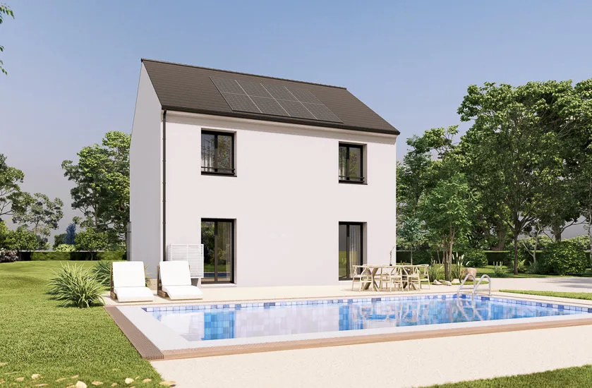New House with Garden in Coupray